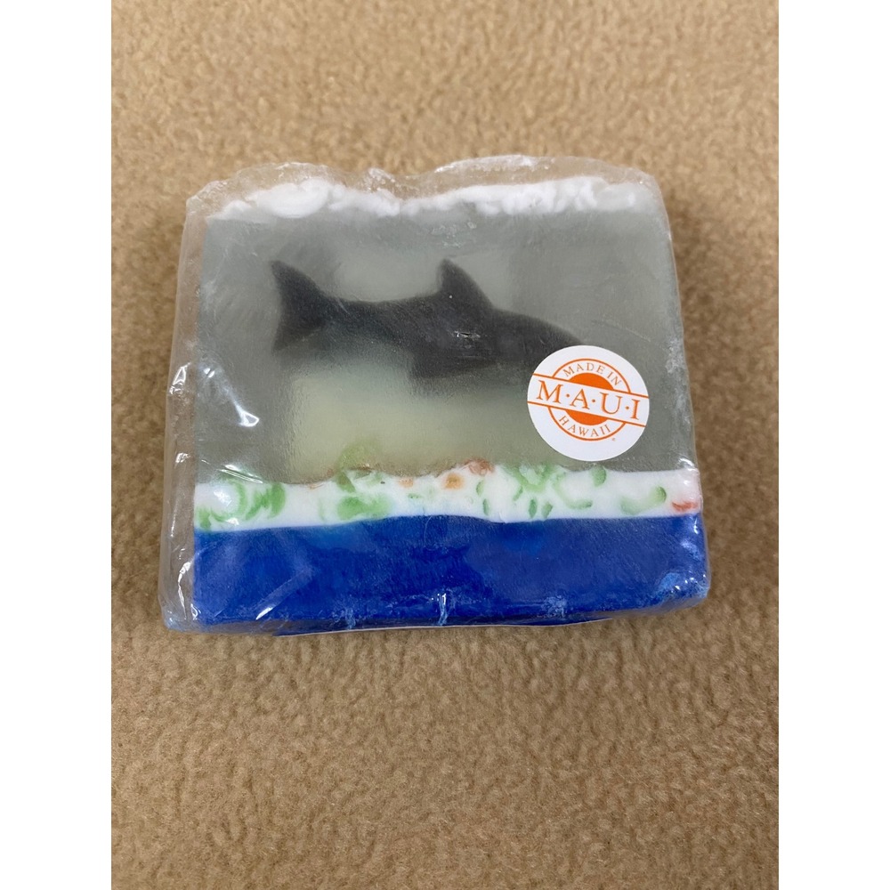 Mako Shark Artisan Glycerin Soap Made in Maui Hawaii Novelty‎ Bathroom Decor New